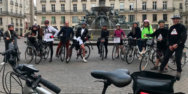 Arrivée à Nantes Place Royale